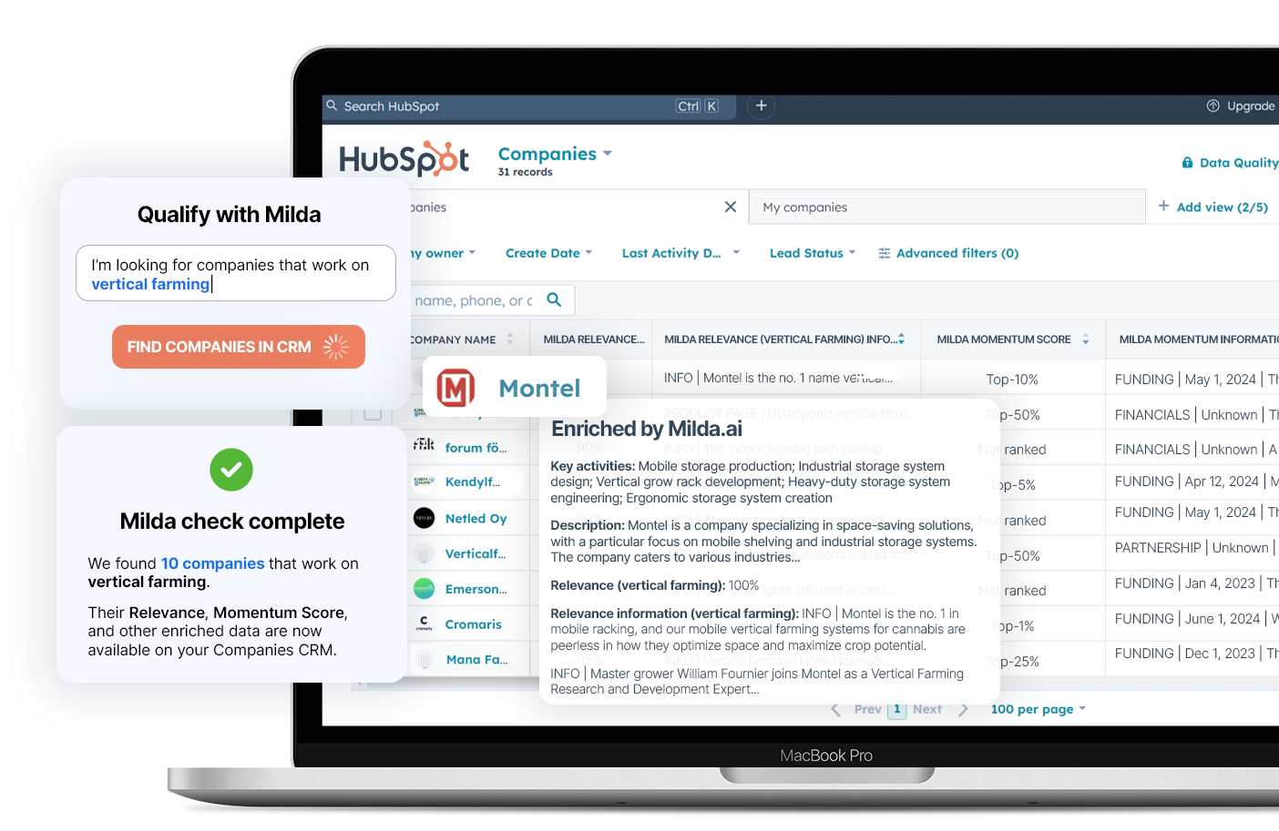 HubSpot integration